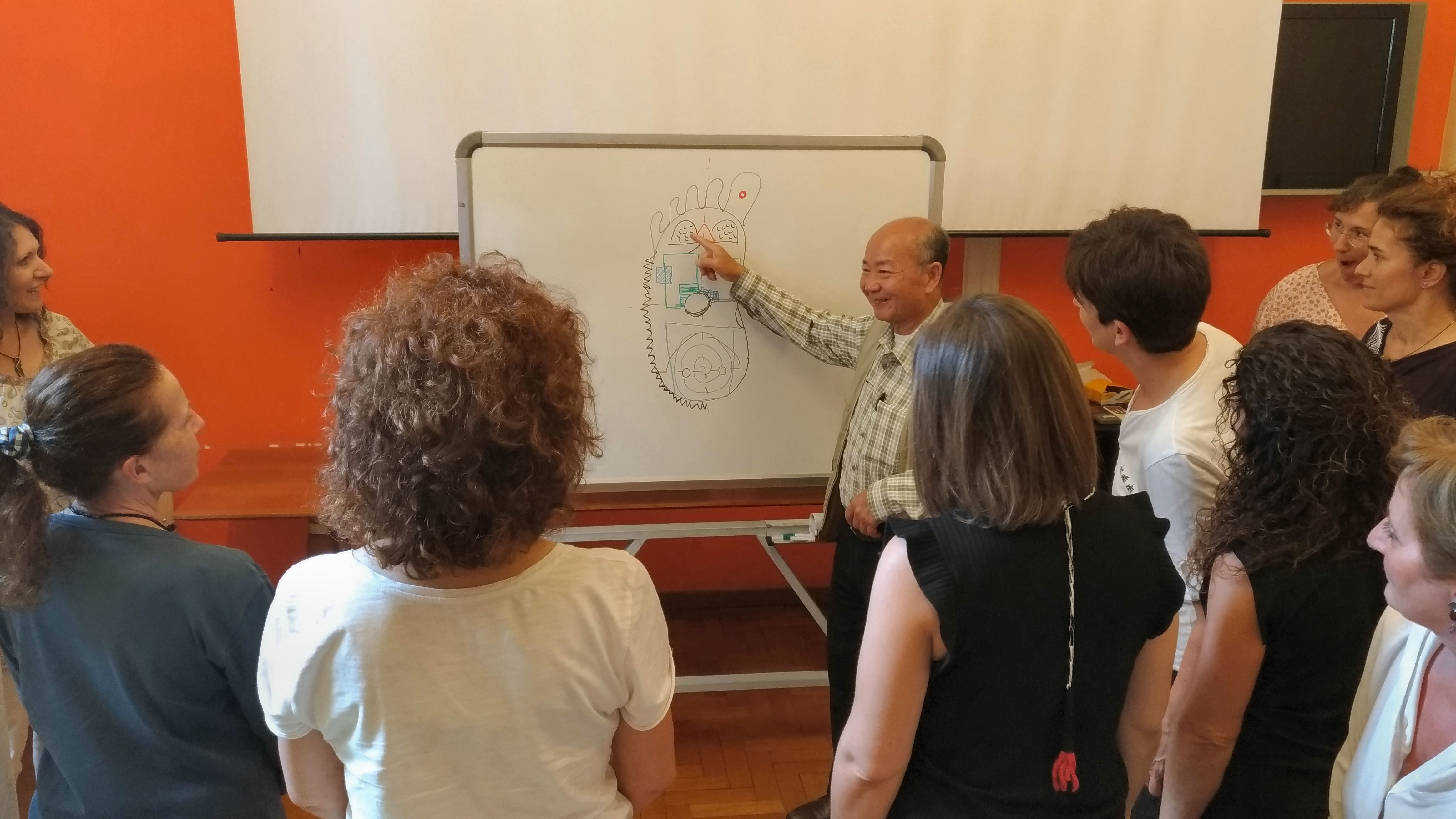 Lezione Magistrale del caposcuola della riflessologia plantare on zon su a Roma