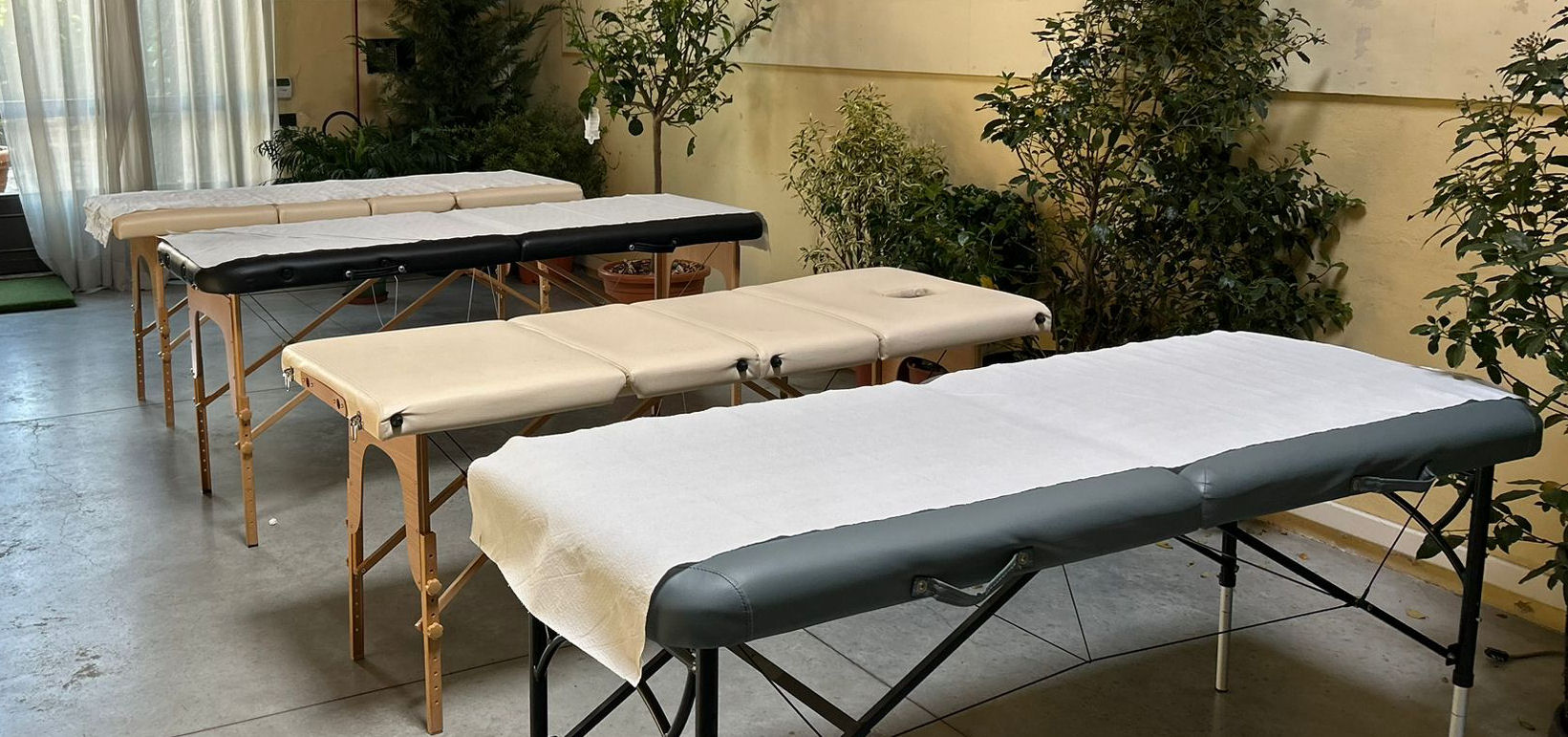 Immagine dell'aula del corso di riflessologia plantare On Zon Su di Pistoia